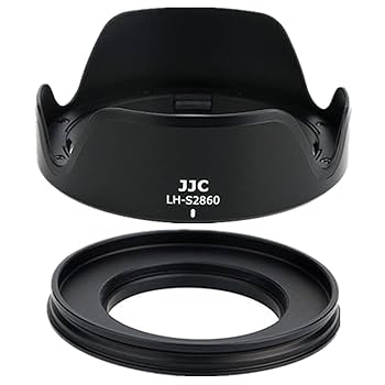 Amazon | JJC リバーシブルレンズフードシェードプロテクター